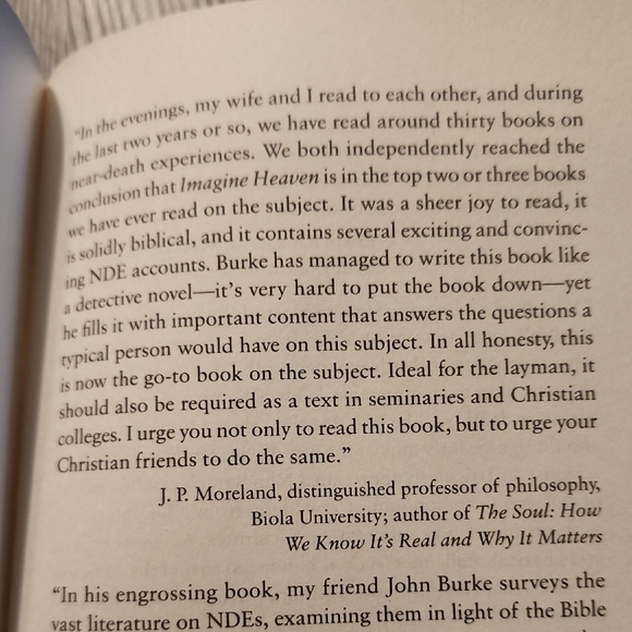 🛍🛍🛍🛍🛍Imagine Heaven Book by John Burke Must Purchase With Something - Picture 4 of 5